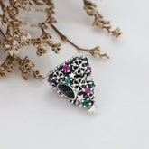 Colorful Christmas tree beading